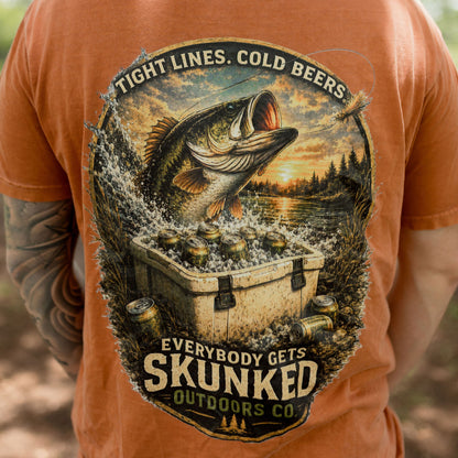 Bass Fishing Graphic Tee