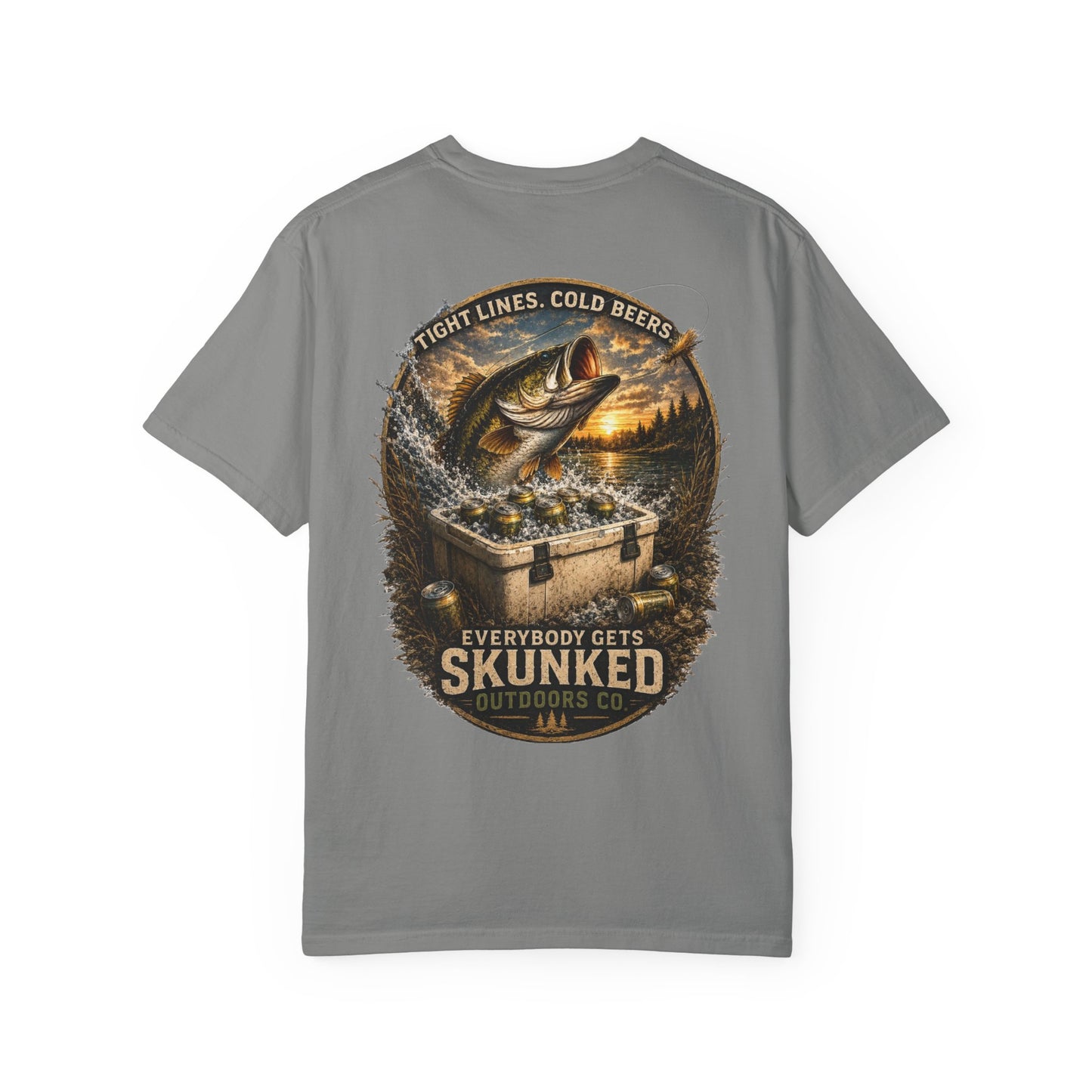 Bass Fishing Graphic Tee